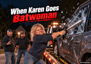 When Karen Goes Batwoman: Minnesota Repossession Ends in Felony Charges