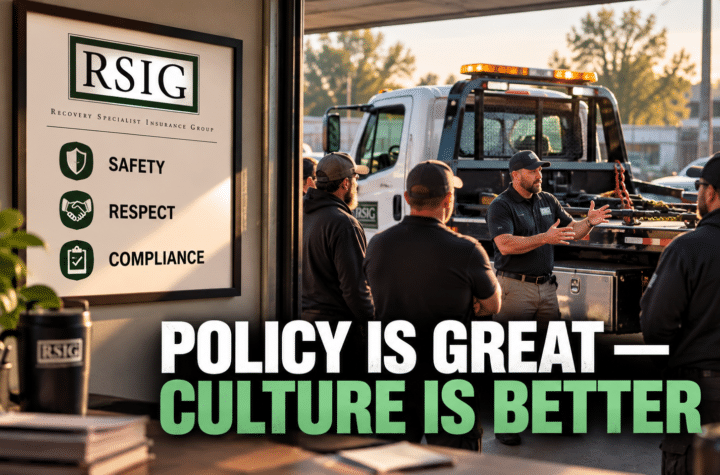 Policy is great – Culture is better