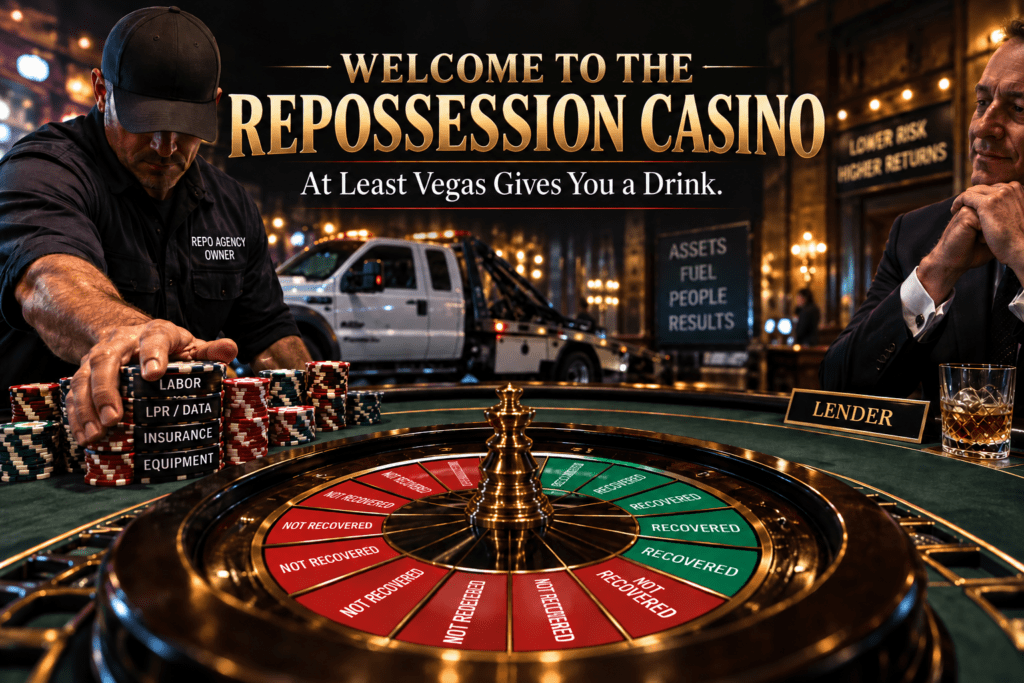 Welcome to the Repossession Casino — But Who Is Really Paying the Losing Bets?