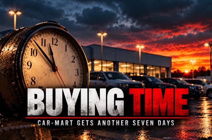 Car-Mart Buys Another Week. But Is It Running Out of Road?