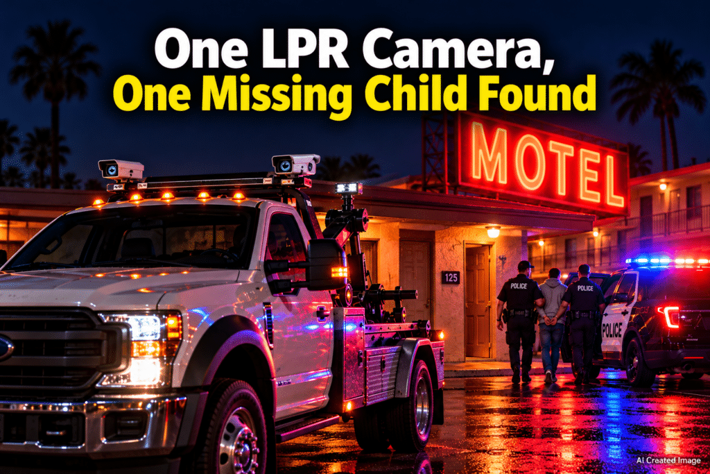 LPR Helps Rescue Child from Alleged Human Trafficker