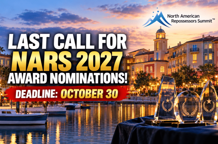 NARS 2027 Award Nominations Close TODAY!