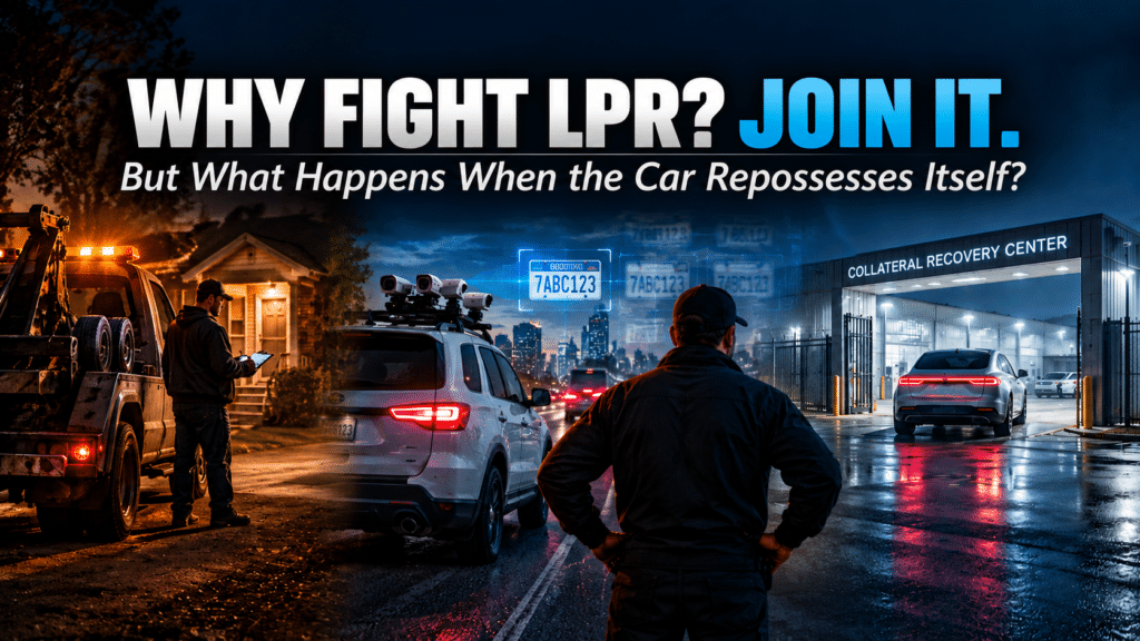 Why Fight LPR? Join It — But What Happens When the Car Repossesses Itself?